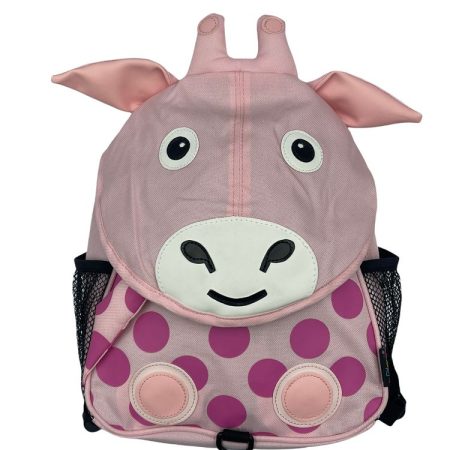 Τσάντα πλάτης από την εταιρεία Childrenland αγελαδίτσα σε χρώμα ροζ.